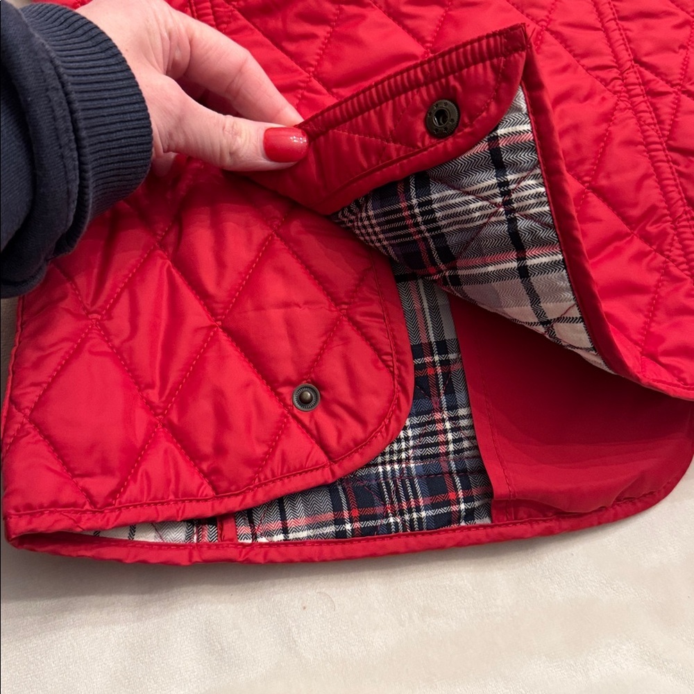 Amazing condition! L.L. Bean Signature Quilted Jacket, sz 14 - Picture 11 of 14